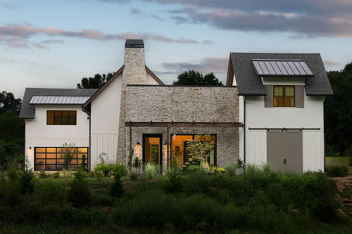 Exterior view of residence