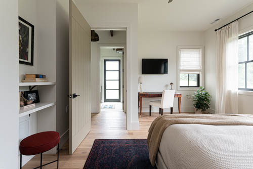 Interior view of bedroom