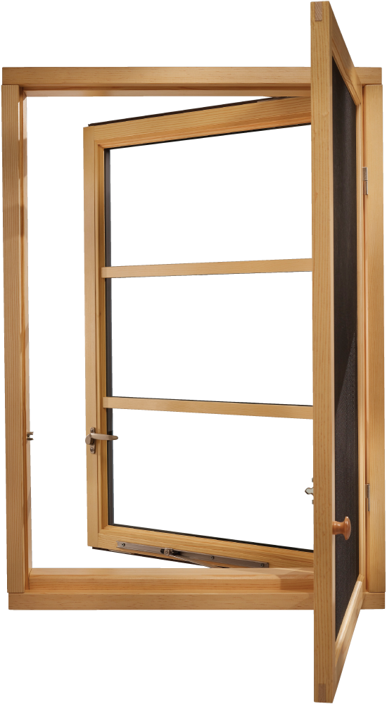 Feel Safe Pushout Swing Screen Interior